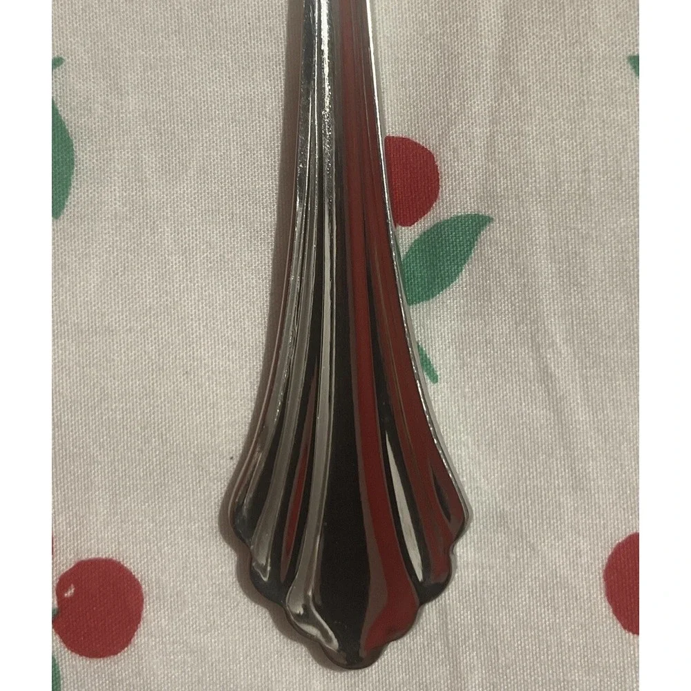 Vintage Oneida BANCROFT 18/8‎ Stainless Flatware Silverware Serving Meat Fork